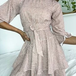 Style Box Harmonia Dress - Blush Print