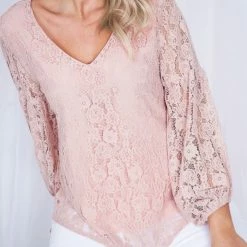 Miracle Fashion Trina Top - Blush CLOTHING
