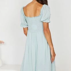 Miracle Fashion CLOTHING Inday Dress - Sage