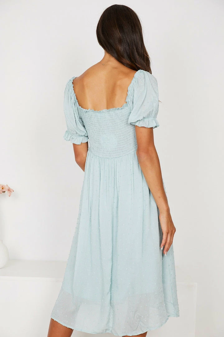 Miracle Fashion CLOTHING Inday Dress - Sage 4 Miracle Fashion CLOTHING Inday Dress - Sage