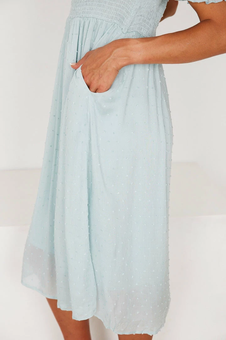 Miracle Fashion CLOTHING Inday Dress - Sage 6 Miracle Fashion CLOTHING Inday Dress - Sage