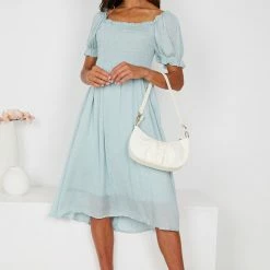 Miracle Fashion CLOTHING Inday Dress - Sage