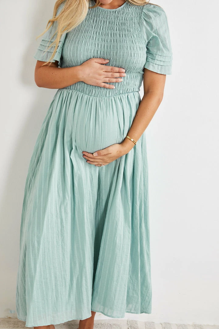 Qtrend Fashion PTY LTD Iolana Dress - Sage 7 Qtrend Fashion PTY LTD Iolana Dress - Sage