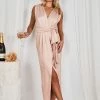 Esther Luxe Iris Dress - Blush 1 Esther Luxe Iris Dress - Blush