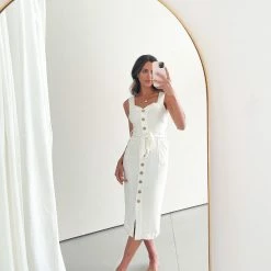 Desire CLOTHING Isadora Dress - White