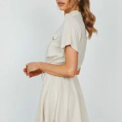 Rock Denim Jangle Dress - Beige 9 Rock Denim Jangle Dress - Beige