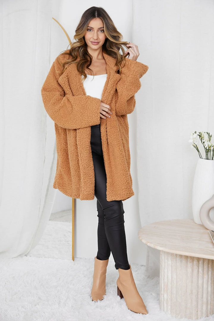 HQ Fashion CLOTHING Jann Jacket - Camel 3 HQ Fashion CLOTHING Jann Jacket - Camel