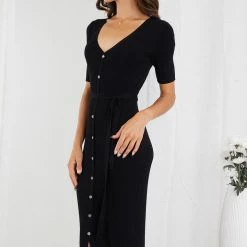 Sunny Girl CLOTHING Jareth Dress - Black