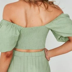 Qtrend Fashion PTY LTD Jayla Top - Sage