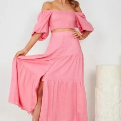 Qtrend Fashion PTY LTD Jayla Top - Pink