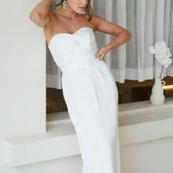 Esther Luxe CLOTHING Jaylie Dress - White