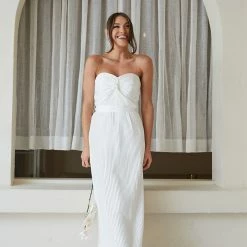 Esther Luxe CLOTHING Jaylie Dress - White