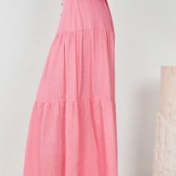 Qtrend Fashion PTY LTD CLOTHING Jayma Skirt - Pink