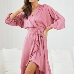 WeLove Fashion Jelina Dress - Pink