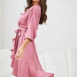 WeLove Fashion Jelina Dress - Pink