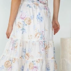 Desire Jojo Skirt - Floral Print CLOTHING 12 Desire Jojo Skirt - Floral Print CLOTHING