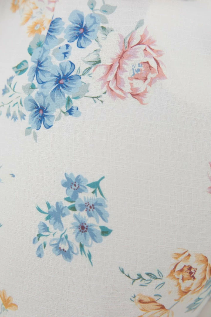 Desire Jonie Shorts - White Print CLOTHING 8 Desire Jonie Shorts - White Print CLOTHING