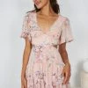Evermore Fashion CLOTHING Jordi Dress - Pink Floral
