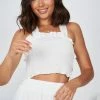 Into Fashion Jordyn Top - White CLOTHING