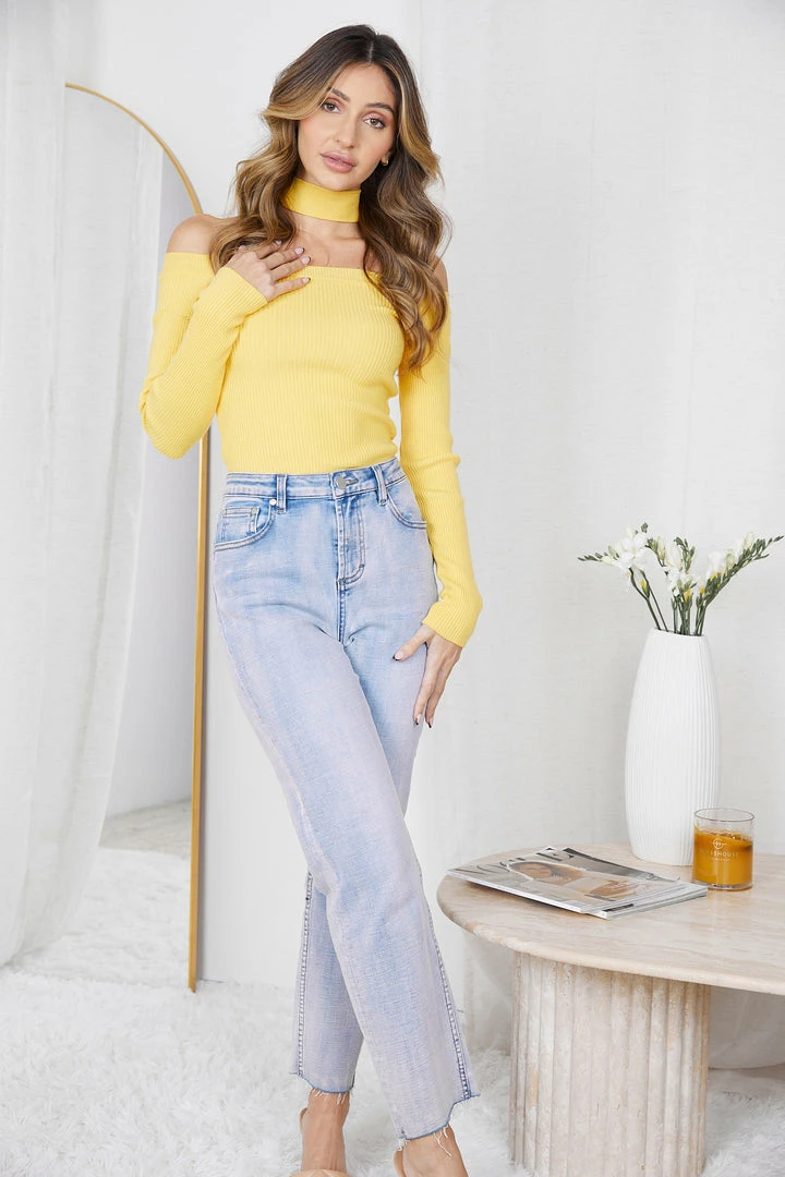 Style State Josela Knit Top - Yellow 7 Style State Josela Knit Top - Yellow