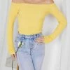 Style State Josela Knit Top - Yellow