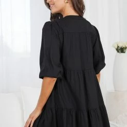 Miracle Fashion Joymin Dress - Black 11 Miracle Fashion Joymin Dress - Black