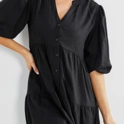 Miracle Fashion Joymin Dress - Black 13 Miracle Fashion Joymin Dress - Black