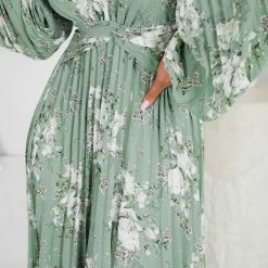 Reverse Kaidesse Dress - Sage Floral
