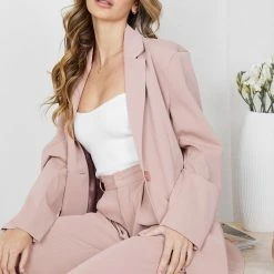 Pink Diamond Kamie Blazer - Blush