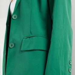 Pink Diamond CLOTHING Kamie Blazer - Green