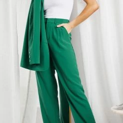 Pink Diamond Kamie Pants - Green