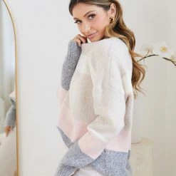 Spicy Sugar Kamila Knit - Multi Stripe CLOTHING 11 Spicy Sugar Kamila Knit - Multi Stripe CLOTHING