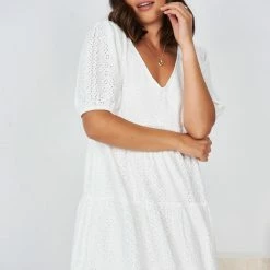 Miracle Fashion Kara Dress - White