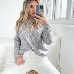 HQ Fashion Karissa Knit - Grey