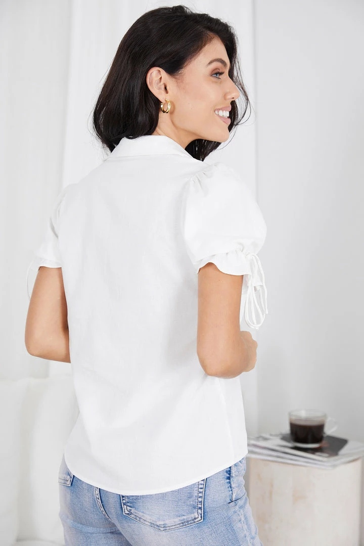 DongGuan ChunXuan Garment Co., Ltd. Keaton Shirt - White CLOTHING 4 DongGuan ChunXuan Garment Co., Ltd. Keaton Shirt - White CLOTHING