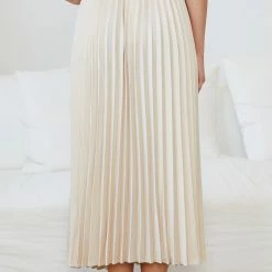 YH & Co (Chloe Yip) Kelaney Skirt - Champagne