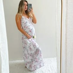 Desire Kerenza Dress - White Print CLOTHING