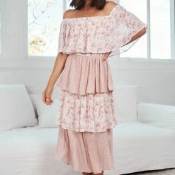 CSA (Lorraine Designs) Kerstin Dress - Pink Floral