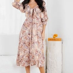 WeLove Fashion CLOTHING Kesara Dress - Multi Print
