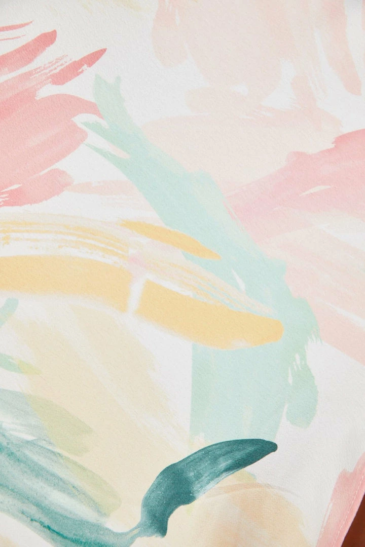 Style Box CLOTHING Korrina Skirt - White Print 8 Style Box CLOTHING Korrina Skirt - White Print