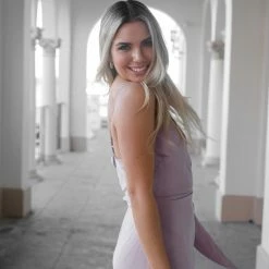 White Closet Laguna Dress - Blush 11 White Closet Laguna Dress - Blush