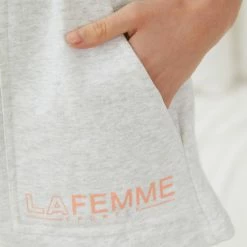 Kaarlo Fashion Pty Ltd Laleigh Shorts - Grey 14 Kaarlo Fashion Pty Ltd Laleigh Shorts - Grey