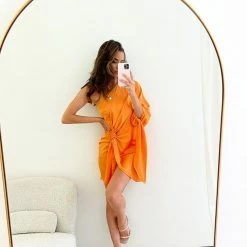 Reverse Laurela Dress - Rust