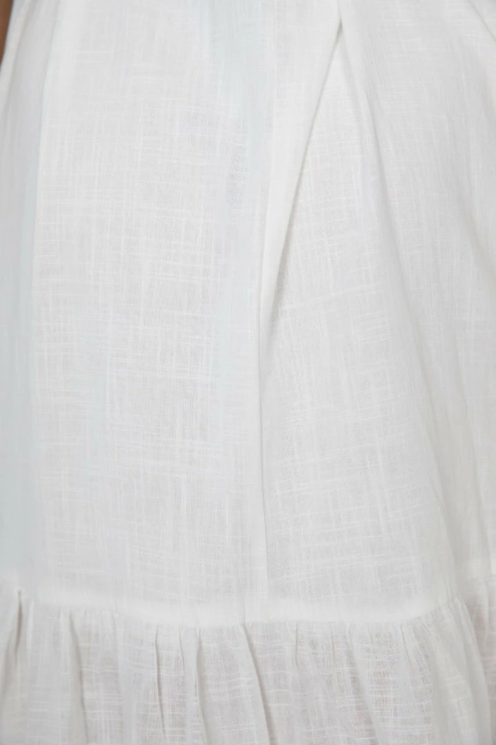 Reverse Layton Dress - White CLOTHING 8 Reverse Layton Dress - White CLOTHING