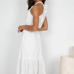 Reverse Layton Dress - White CLOTHING 10 Reverse Layton Dress - White CLOTHING