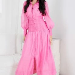 WeLove Fashion Lenni Dress - Pink