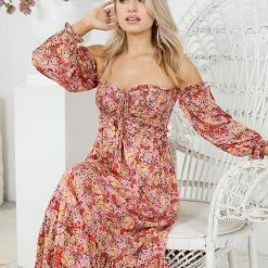 Style Box CLOTHING Leora Dress - Floral Print