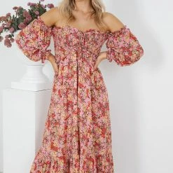Style Box CLOTHING Leora Dress - Floral Print