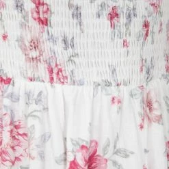 YH & Co (Chloe Yip) Lettice Dress - White Floral CLOTHING