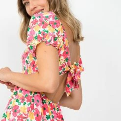 Style Box CLOTHING Lileth Dress - Pink Floral